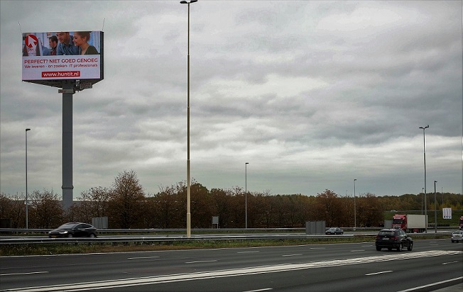 Hunt IT BV reclame langs de snelweg